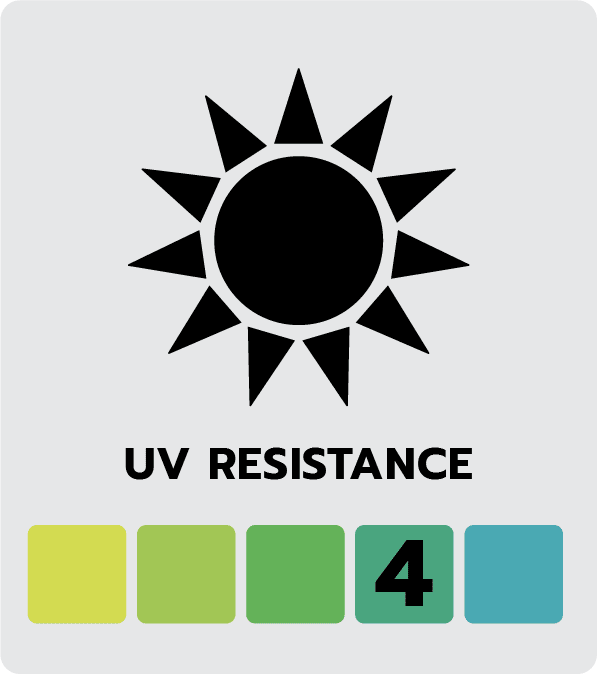 UV-Resistenz Stufe 4