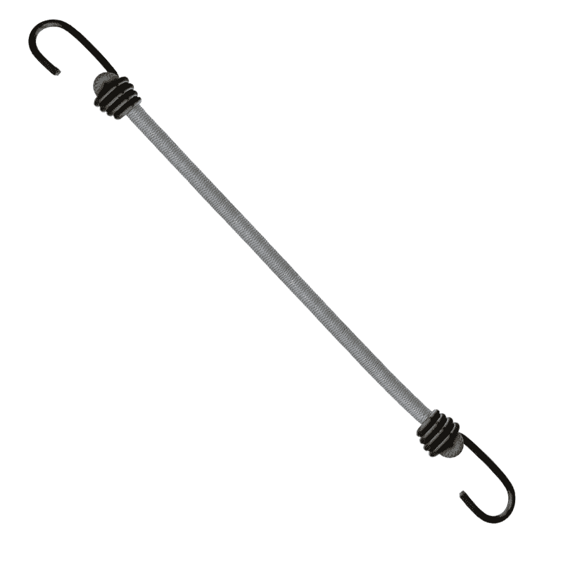 Gewendelter Spannhaken aus Metall mit gewendeltem Schaft